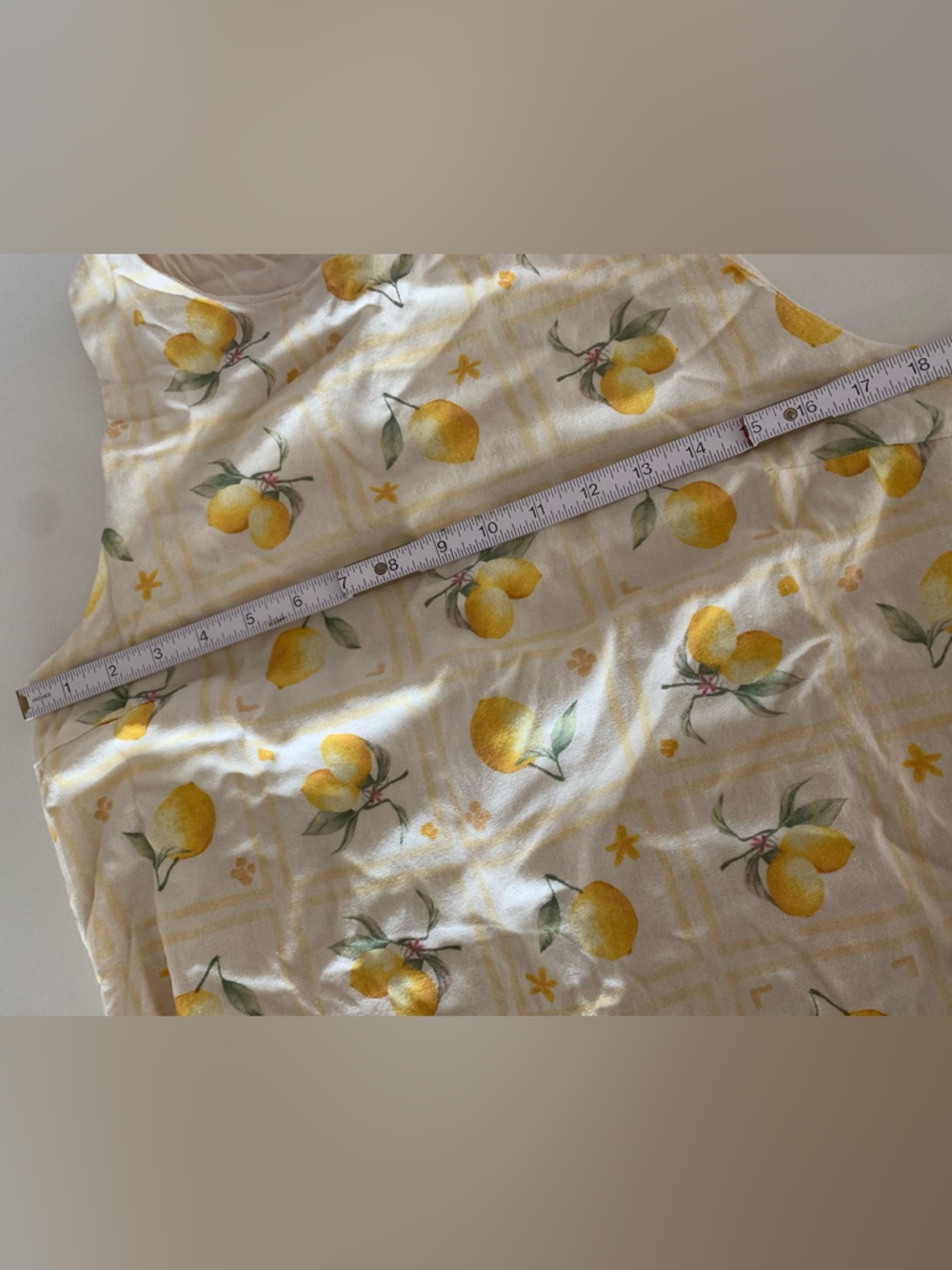 Able Lemon Pattern Mini Dress - Picture 12 of 14